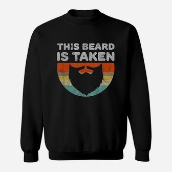 Funny Gift For Boyfriend Or Husband With A Beard Sweatshirt | Crazezy CA