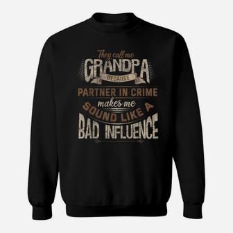 Funny Grandpa Slogan Birthday Christmas Gift For Grandad Sweatshirt | Crazezy DE