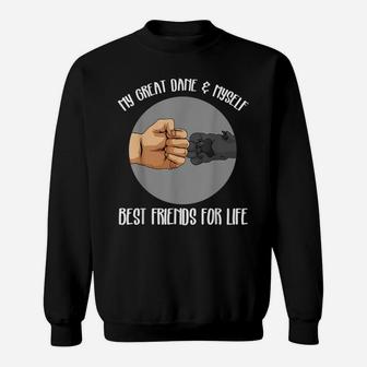 Funny Great Dane Tshirt | Great Dane Best Friend Shirt Sweatshirt | Crazezy