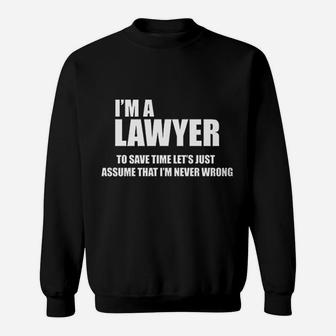 Funny Lawyer Attorney Sweatshirt - Thegiftio UK