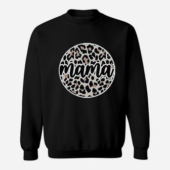 Funny Leopard Mama Letter Printed S Sweatshirt | Crazezy