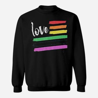 Funny Love Rainbow Sweatshirt - Thegiftio UK
