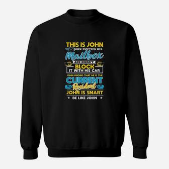 Funny Mail Carrier Mailman Post Office Sweatshirt - Thegiftio UK