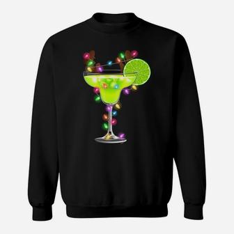 Funny Margarita Reindeer Christmas Lover Squad Xmas Gift Sweatshirt Sweatshirt | Crazezy