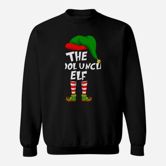Funny Matching Family Christmas The Cool Uncle Elf Sweatshirt | Crazezy UK