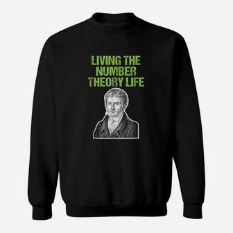 Funny Math Teacher Number Theory Carl Gauss Sweatshirt | Crazezy