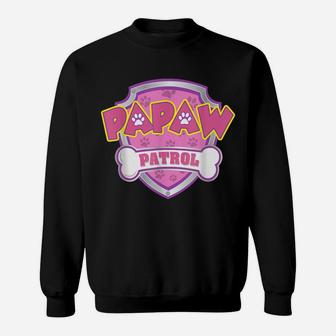 Funny Papaw Patrol - Dog Mom, Dad For Men Women Sweatshirt | Crazezy