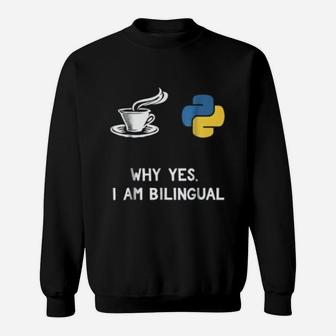 Funny Python Java Programmer Sweatshirt - Thegiftio UK