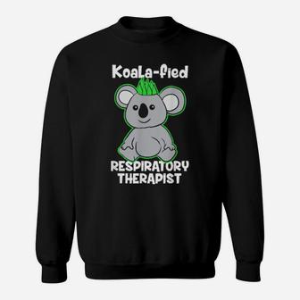 Funny Respiratory Therapist Koala Bear Sweatshirt - Monsterry CA