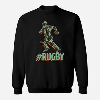 Funny Rugby Outfit Team Sport Rugby Fans Jersey Sweatshirt | Crazezy DE