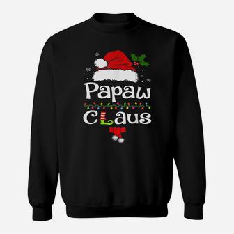 Funny Santa Papaw Claus Christmas Matching Family Sweatshirt | Crazezy