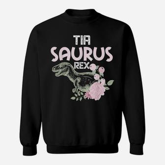 Funny Spanish Mother's Day, Auntie Gift Tee | Tia Saurus Rex Sweatshirt | Crazezy AU