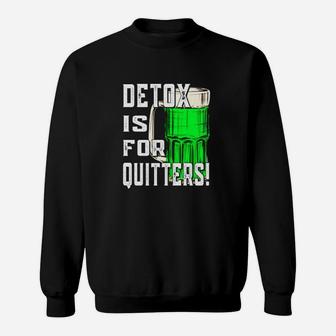 Funny St Patricks Day Drunk Irish Beer Drinking Sweatshirt - Monsterry