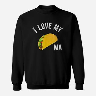 Funny Taco Truck I Love My Tacoma Sweatshirt | Crazezy