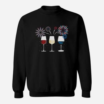 Funny Wine Glass Sweatshirt | Crazezy UK