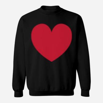 Funny Yes Dear Heart Valentines Day Husband Wife Sweatshirt Sweatshirt | Crazezy DE