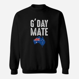 G Day Mate Australian Flag Sweatshirt | Crazezy