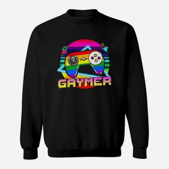 Gaymer Month Gamer Gaming Sweatshirt | Crazezy DE
