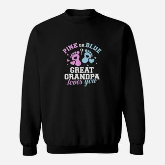 Gender Reveal Great Grandpa Sweatshirt | Crazezy UK