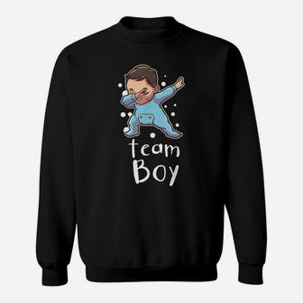 Gender Reveal Team Boy Baby Party Sweatshirt | Crazezy UK