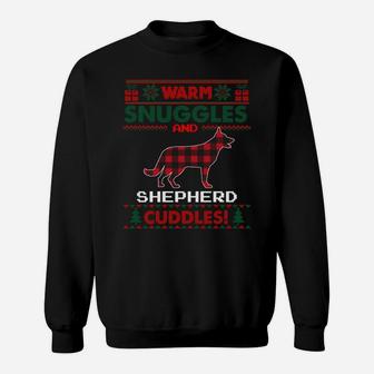 German Shepherd Dog Christmas Pajama Ugly Christmas Sweater Sweatshirt Sweatshirt | Crazezy DE