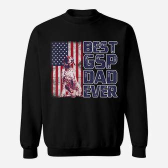 German Shorthaired Pointer Best Gsp Dad Ever For Dog Lover Sweatshirt | Crazezy