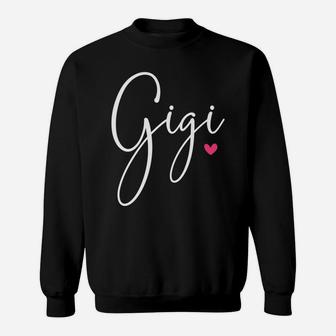 Gigi For Women Grandma Mother's Day Christmas Grandkids Sweatshirt | Crazezy