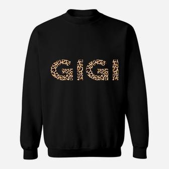 Gigi Leopard T Shirts For Women Grandma Christmas Gifts Sweatshirt | Crazezy DE