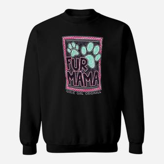 Girls Fur Mama Preppy Sweatshirt | Crazezy DE