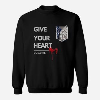 Give Your Heart Sweatshirt | Crazezy UK