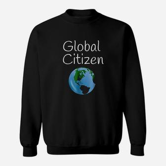 Global Citizen World Peace Progressive Sweatshirt | Crazezy UK