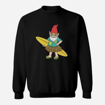 Gnome Hawaiian Long Sleeve Shirt Sweatshirt - Thegiftio UK