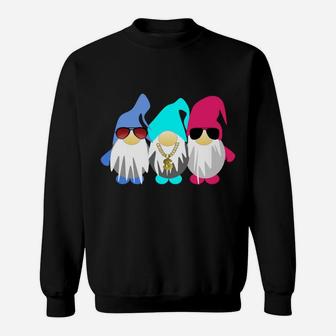 Gnome Hoodie Gnome Gift Chillin With My Gnomies Mythical Sweatshirt | Crazezy CA