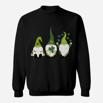 Gnome Leprechaun Tomte Green Gnomes St Patrick's Day Sweatshirt Sweatshirt | Crazezy