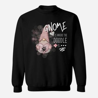 Gnome Valentines Day Goldendoodle Labradoodle Aussiedoodle Sweatshirt | Crazezy AU