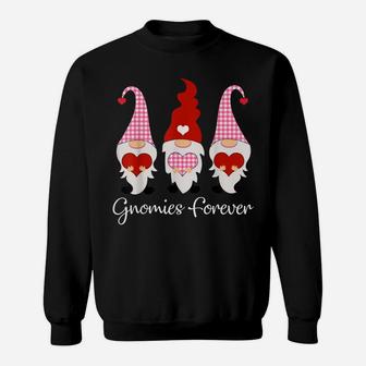 Gnomies Forever Valentine Gnome Best Friends Matching Sweatshirt | Crazezy CA