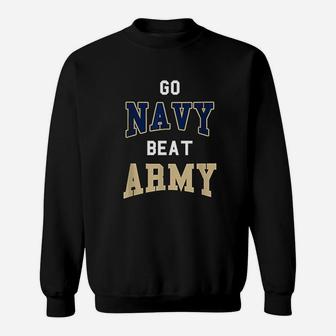 Go Navy Beat Army Sweatshirt | Crazezy