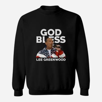 God Bless Lee Greenwood Country Music Singer Usa Legend Sweatshirt - Thegiftio UK