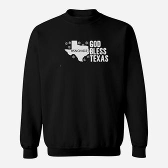 God Bless Texas Sweatshirt - Monsterry