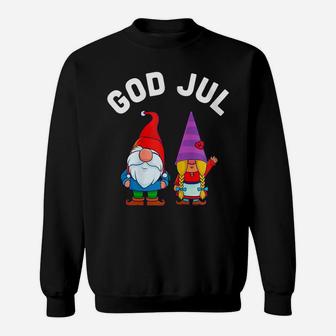 God Jul Xmas Swedish Tomte Gnome Matching Family Christmas Zip Hoodie Sweatshirt | Crazezy CA