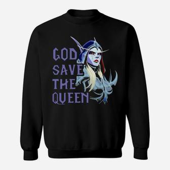 God Save The Queen Sweatshirt - Monsterry AU