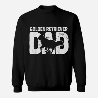 Golden Retriever Dad Dog Lover Dog Owner Sweatshirt | Crazezy