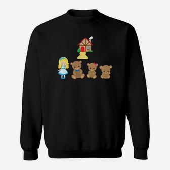 Goldilocks And The Three Bears Or Costume For Girls Sweatshirt - Thegiftio UK
