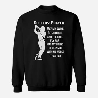 Golf Golfers' Prayer Sweatshirt - Thegiftio UK