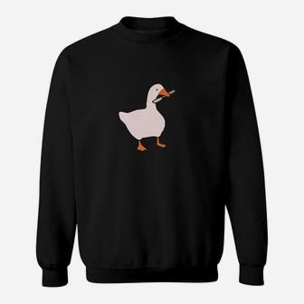 Goose With Video Game Sweatshirt | Crazezy DE