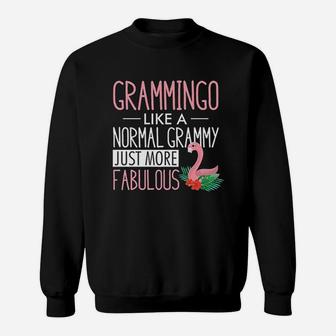 Grammingo Funny Grammy Flamingo Fabulous Sweatshirt - Thegiftio UK