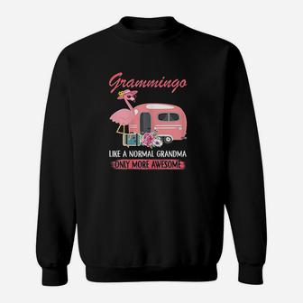 Grammingo Like A Normal Grandma Only More Awesome Sweatshirt | Crazezy