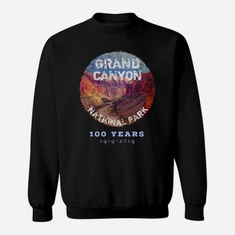 Grand Canyon National Park 100 Years Long Sleeve Sweatshirt | Crazezy DE