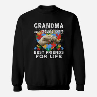 Grandma And Granddaughter Best Friends For Life Sweatshirt | Crazezy UK
