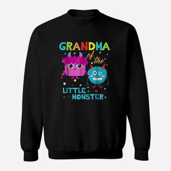 Grandma Of The Little Monster Sweatshirt | Crazezy UK